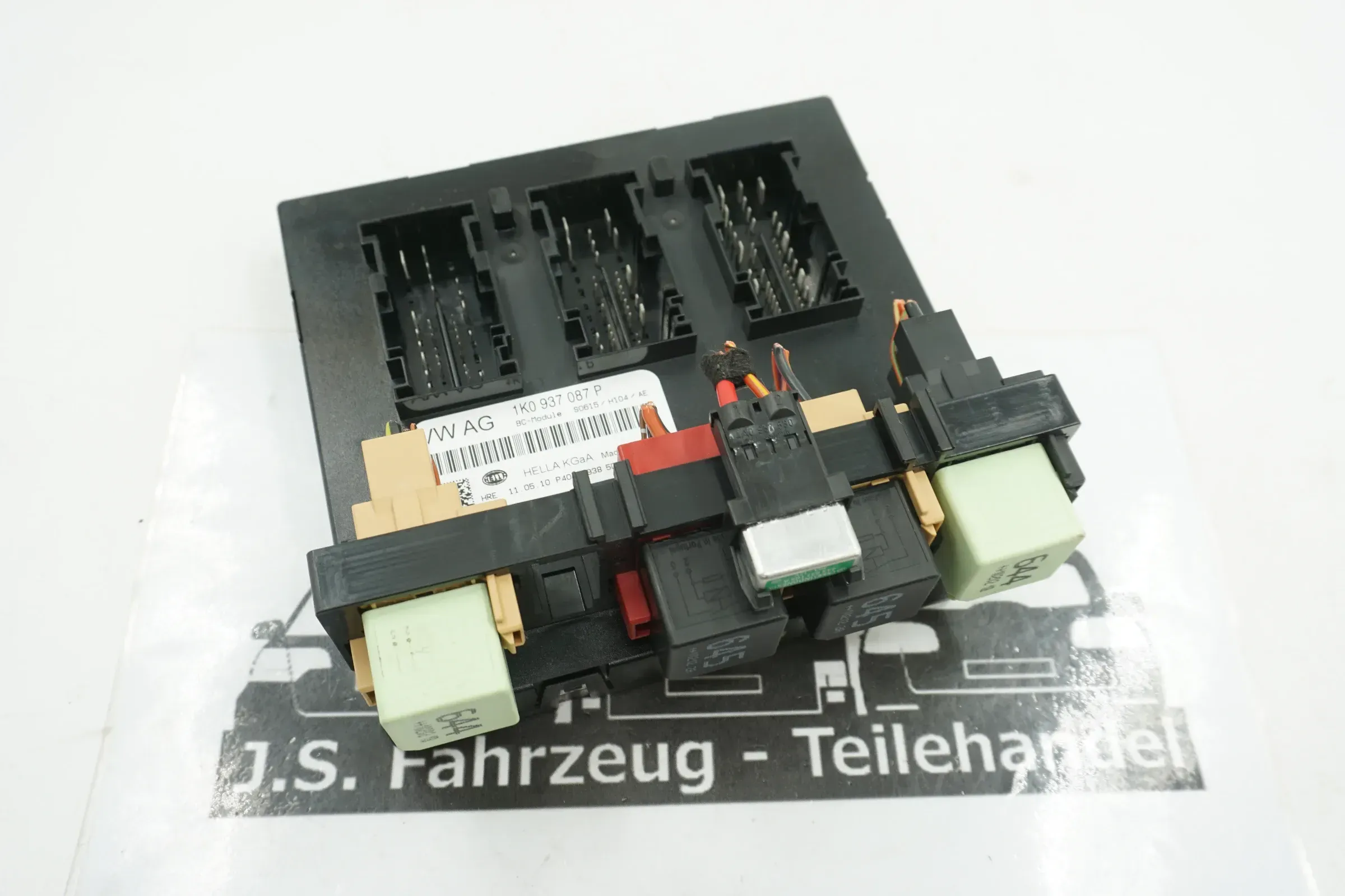 Skoda Superb B6 3T Komfortsteuergerät Bordnetzsteuergerät 1K0937087P Steuergerät - Bild 1