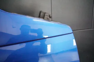 Kotflügel für VW T5 transporter multivan LA5W rechts blau vorne lackiert - Bild 5