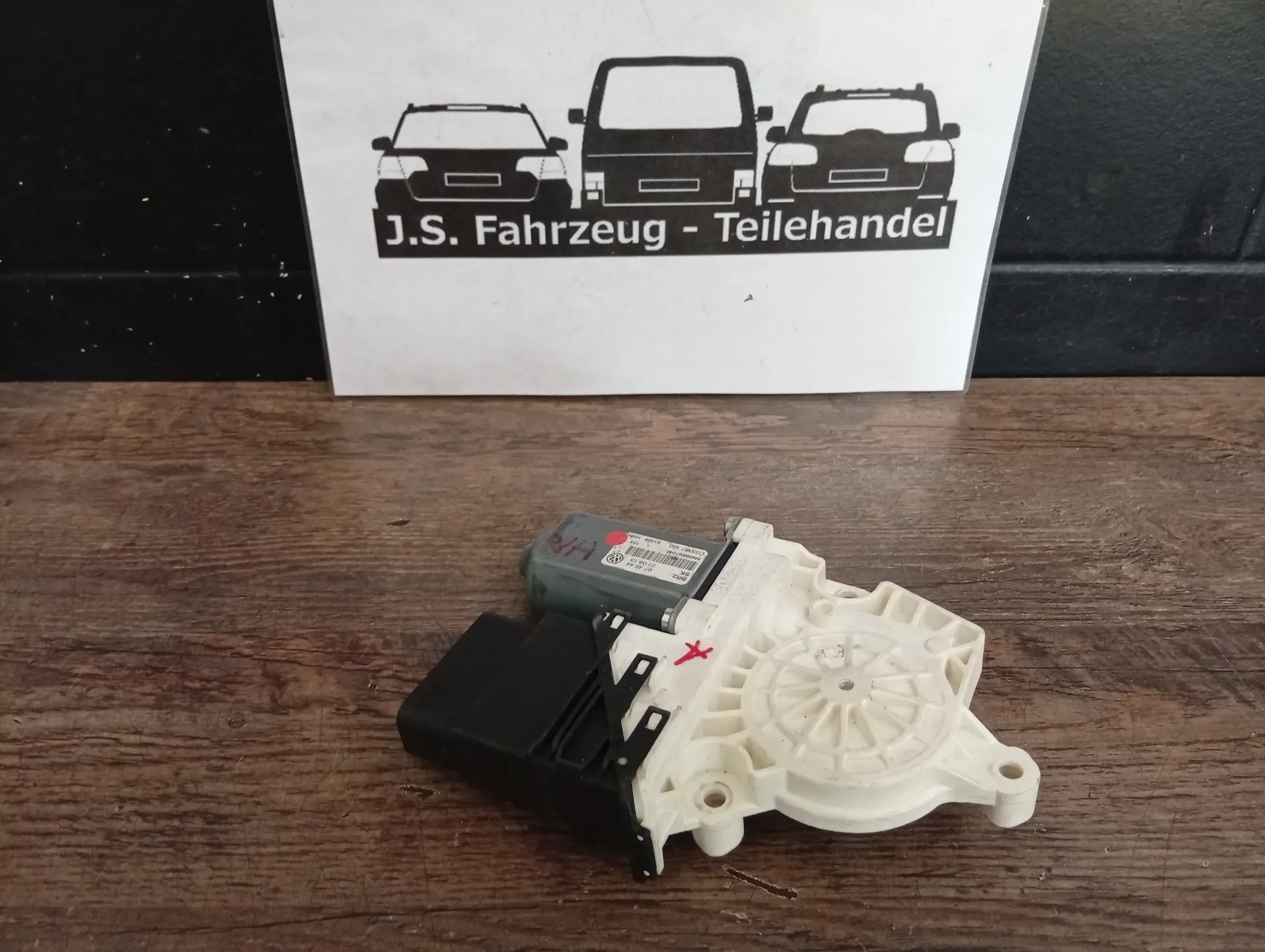 VW Tiguan 5N 5N0959704F Fensterhebermotor mit Türsteuergerät EFH Hinten rechts - Bild 1