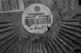 VW T6 2.0TDI Lüftermotor Lüfter Lüfterzarge 7E0121205B Lüfter - Bild 5