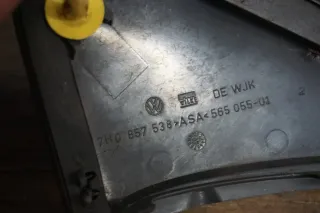 Original VW T5 Facelift 7H Abdeckung Außenspiegel Rechts 7H0857538A 2010-2015 - Bild 4