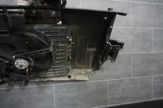 VW Fox Schloßträger Kühler Benziner ohneKlima)5Z0805588 F Pralldämpfer Lüfter 5Z - Bild 6