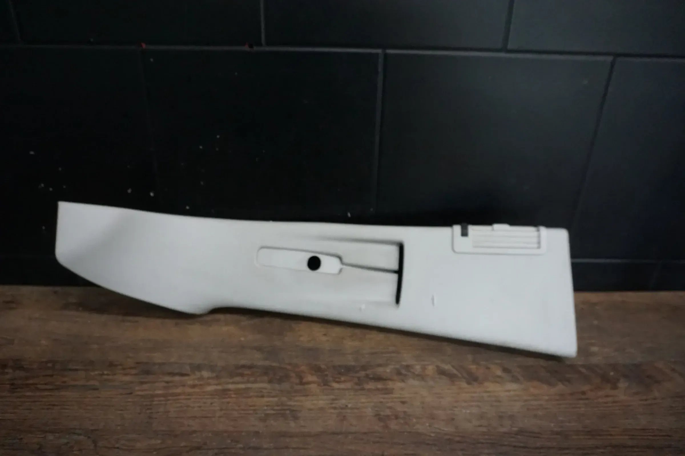 Verkleidung B-Säule VW Transporter T5 Kasten 7H0867244CD grau Säulenverkleidung - Bild 1