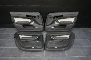 4x Audi A6 4F Türverkleidung Verkleidung Tür vorne hinten Leder S-line weiß - Bild 1
