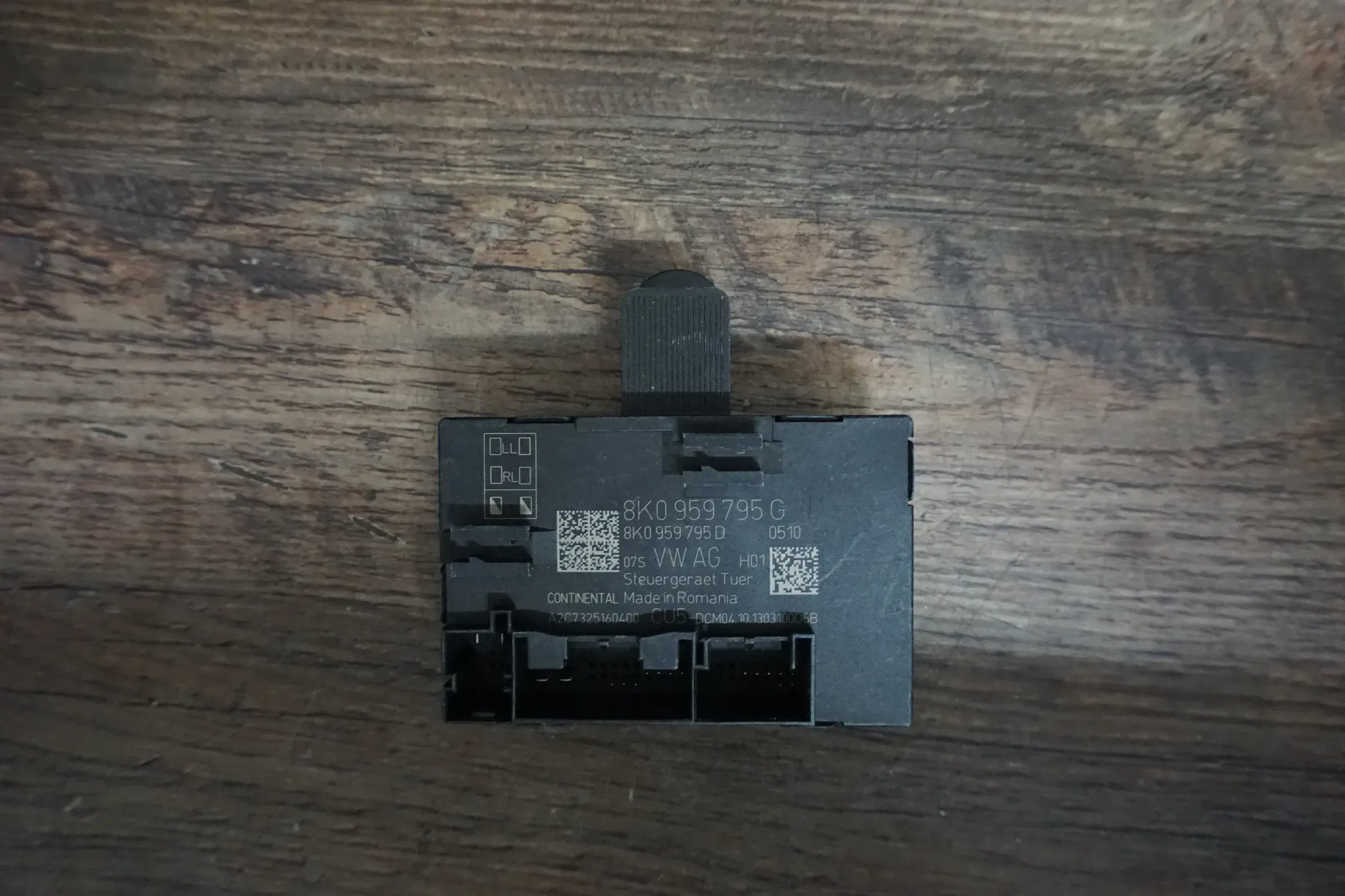 Orig Audi A4 8K Q5 8R Türsteuergerät Steuergerät hinten 8K0959795G 8K0959795D - Bild 1