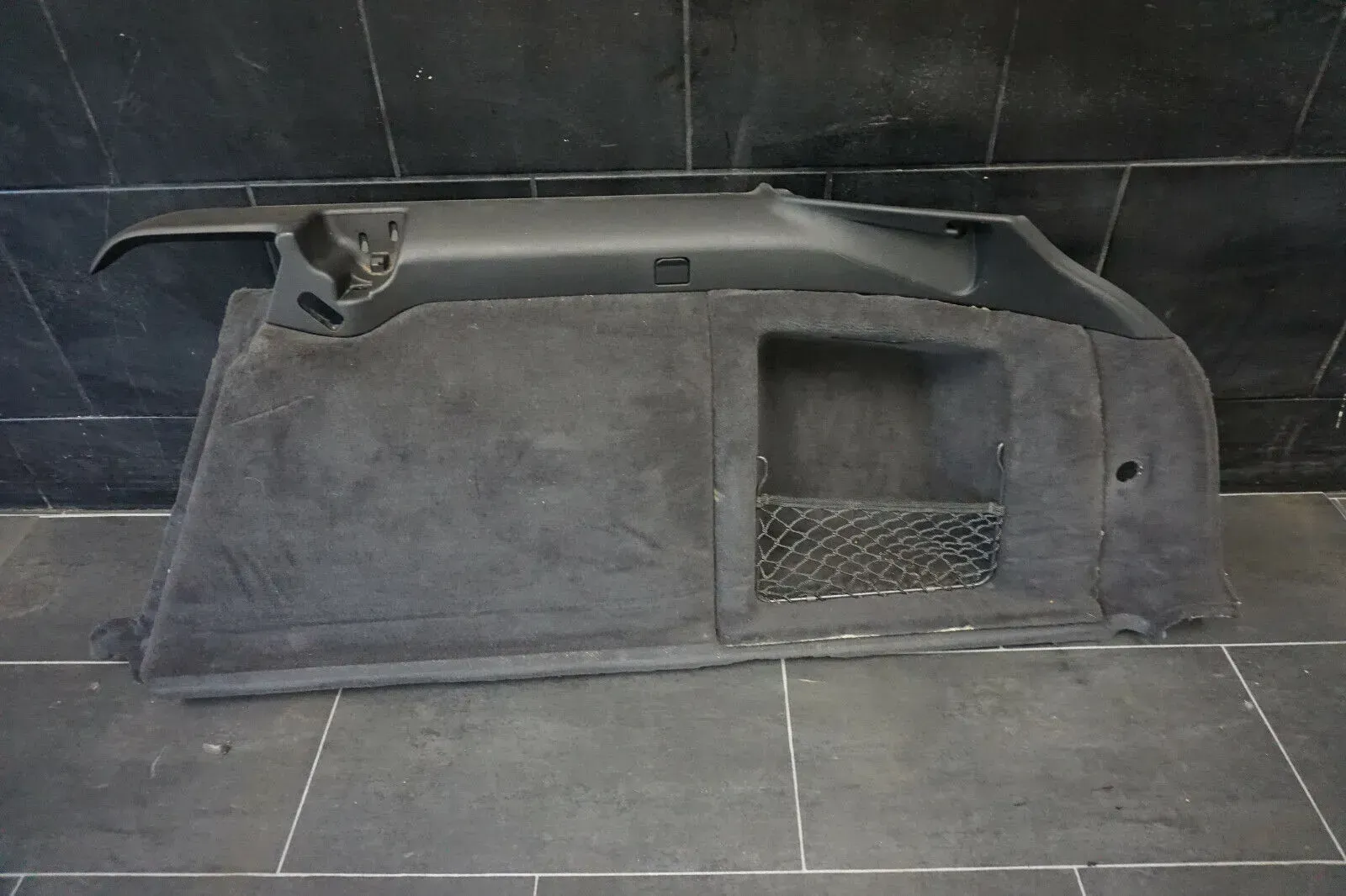 Audi A6 C6 4F 04-11 Kofferraum Verkleidung rechts Avant schwarz soul 4F9863880 - Bild 1