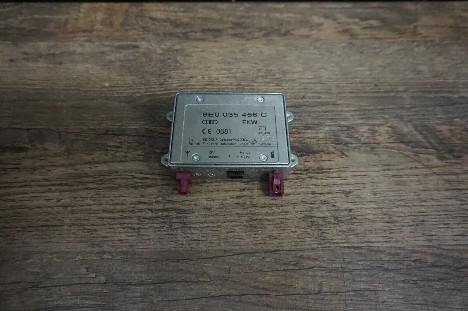 Steuergerät Antennensteuergerät 8E0035456B AUDI A4 8E B7)3.0 TDI QUATTRO - Bild 1
