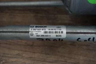 VW Golf 7 5G original Wischermotor Gestänge geprüft 5G1955023G 5G1955119A - Bild 6
