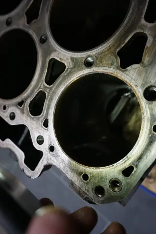VW Passat 3C B6 3.2 250PS AXZ Motorblock Rumpfmotor Motor Rumpf Block 110000km - Bild 4