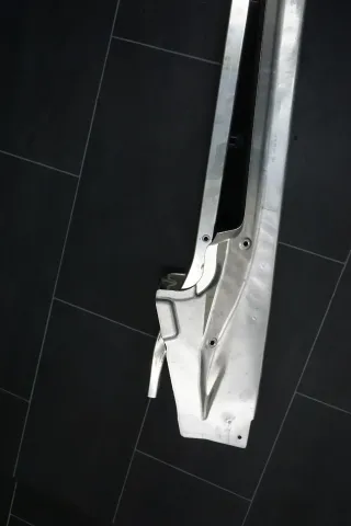 Audi Q7 4M Querstütze Sütze Strebe Domstrebe Halter 4M0806391 4M0805645Gebraucht - Bild 6
