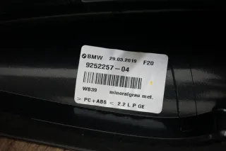 BMW F20 1er Haiantenne Dachantenne Antenne Abdeckung Mineralgrau 9252257 - Bild 5