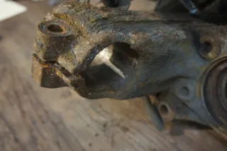 Achsschenkel Radlagergehäuse vorne rechts AUDI A3 8P 3.2 QUATTRO VW Golf 5 R32 - Bild 5
