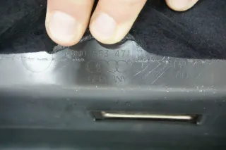 Verkleidung Audi TT 8N Coupe Abdeckung schwarz 8N0863471C Innenverkleidung - Bild 8