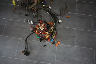 T4 Kabelbaum Innenraum Boden Batterie VW Multivan I grüner Tacho - Bild 2