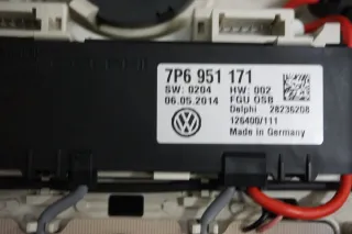 Volkswagen Touareg 7P Zentrale Innenleuchte LED grau 7P6947134A 7P6947001 - Bild 7