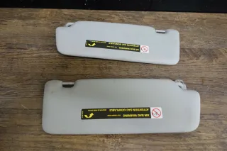 Audi A4 8K B8 12-15 Sonnenblende mit Spiegel links und rechts Mondsilber FT9 - Bild 6