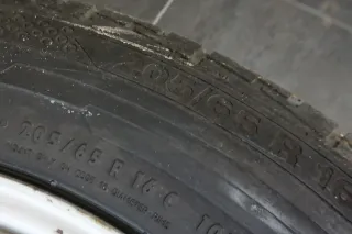 2x Sommer Komplettrad 205/65 R16 VW T5 T6 Stahlfelgen 6,5Jx16H2 ET51 Coninental - Bild 6