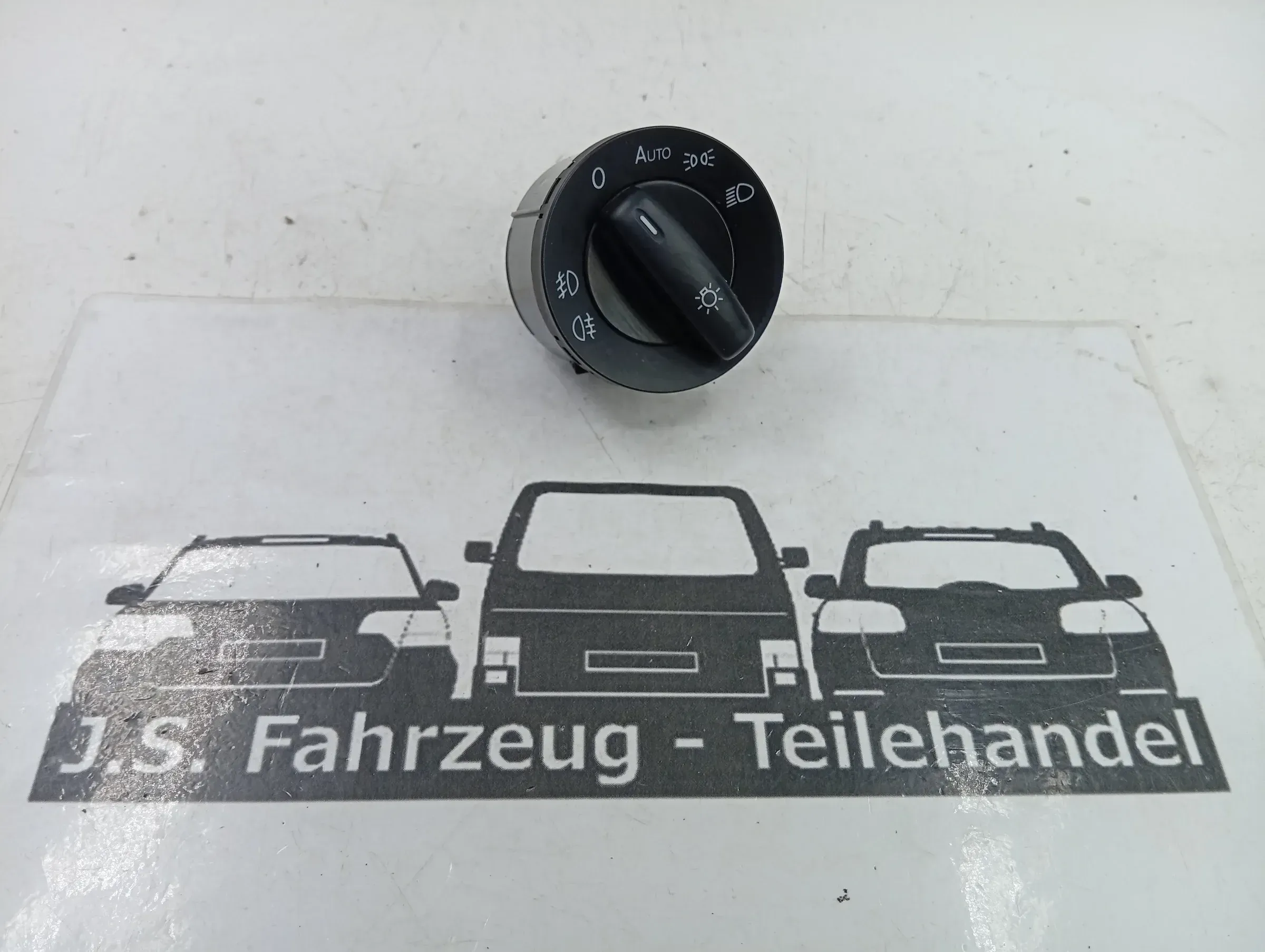 VW Golf 5 1K Original Auto Lichtschalter mit Nebelscheinwerfer 1K0941431AC - Bild 1