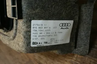 Seitenverkleidung links Audi A5 S5 8T Coupe Verkleidung Kofferraum 8T0863887B - Bild 8