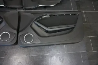 Audi A5 8T B8 Coupe Vorne Hinten L +R Türverkleidung Stoff Schwarz Bang&Olufsen - Bild 2