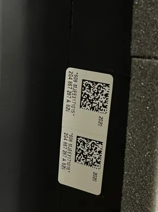 VW Polo Hinten Links Säule Rand 2G4867287A 2018 Verkleidung Säule Schwarz - Bild 9