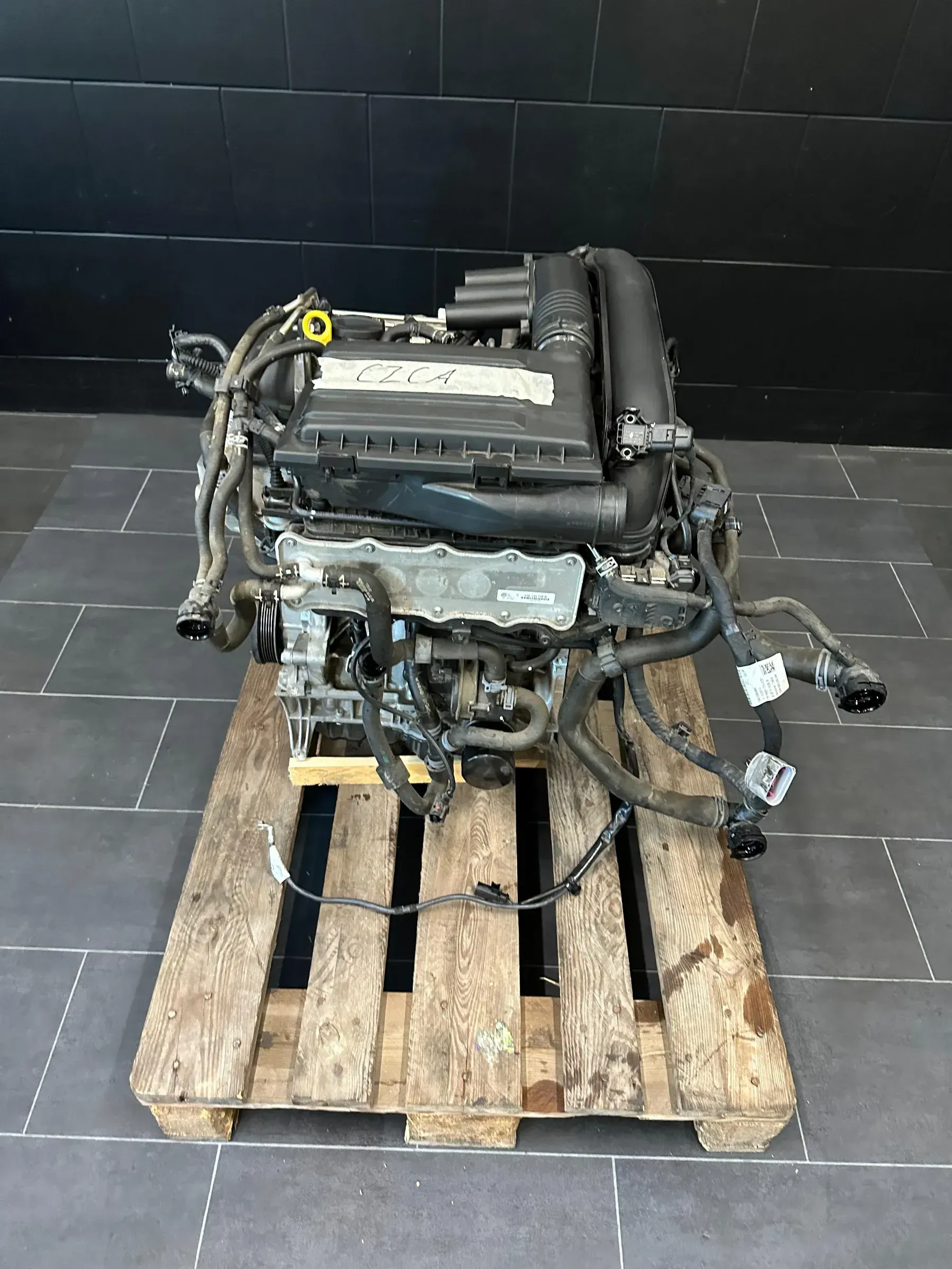 MOTOR CZC 1.4 TSI AUDI A3 SEAT LEON SKODA YETI VW CADDY 46000 km 2017 KOMPLETT - Bild 1