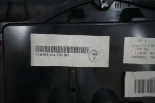 Original VW Touareg 7L Handschuhfach Konsole Schwarz Anthrazit 7L6858904 - Bild 7
