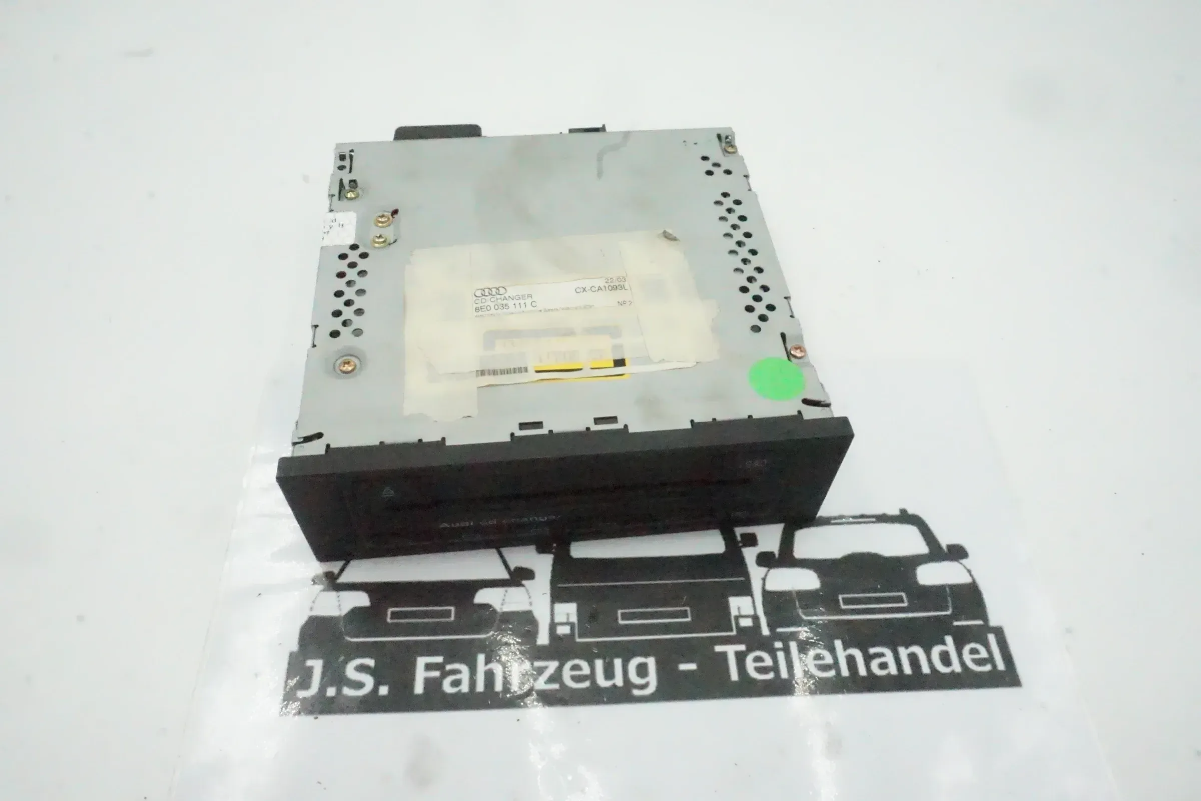 6-fach CD Changer Wechsler AUDI A4 B6 8E ORIGINAL 8E0035111C B7 - Bild 1