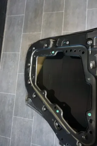Porsche 9Y Cayenne E3 Tür Beifahrertür vorn vorne rechts door Tür L041 Schwarz - Bild 8