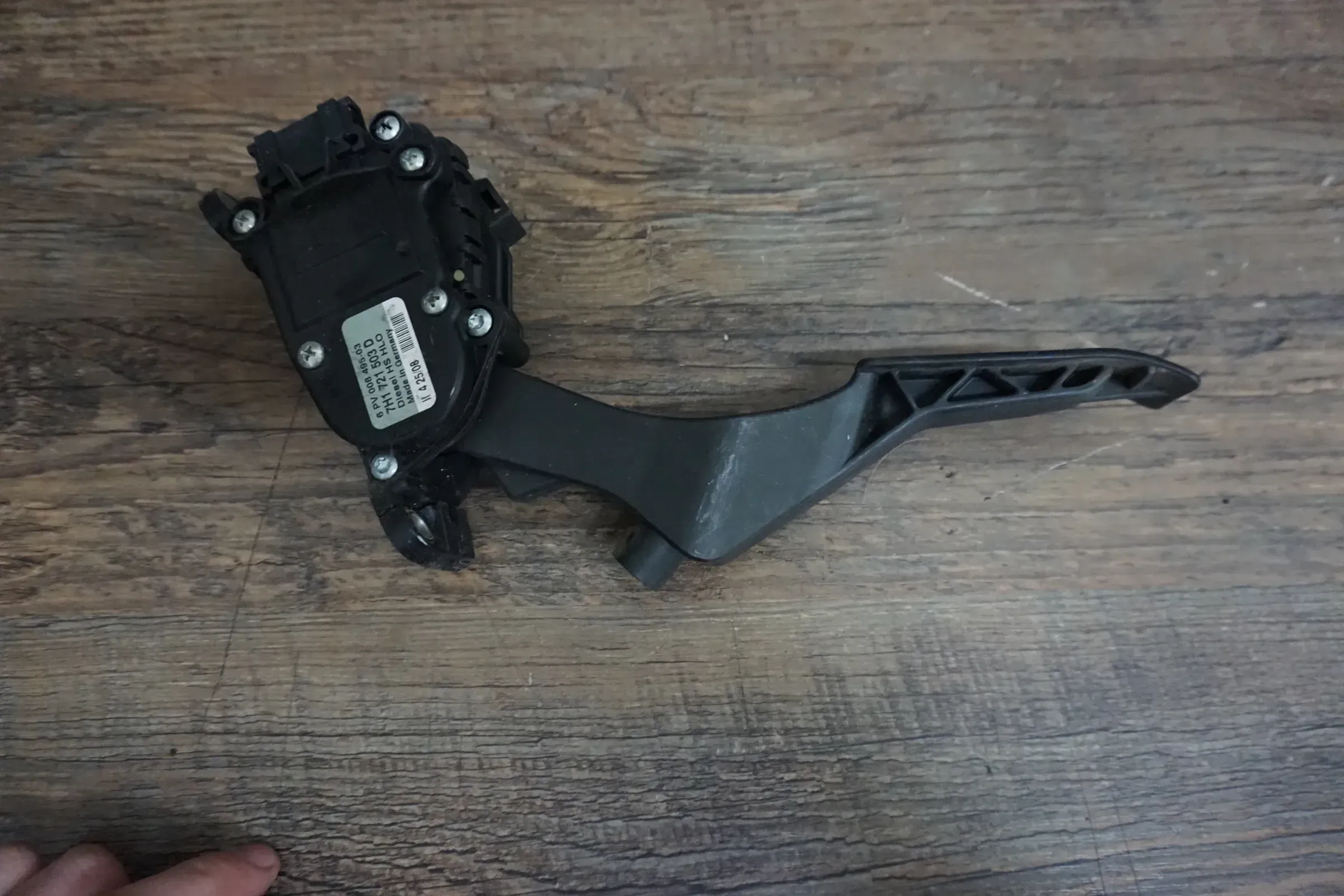 elektronisches Gaspedal VW T5 2.5 TDI 7H E-Gas 7H1721503D Original Pedal - Bild 1