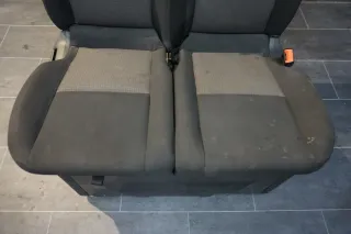 Ford Transit Custom Sitzbank Beifahrersitzbank Sitz Beifahrer Stoff Schwarz - Bild 7