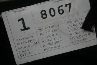 Türrahmen Links Vorne VW 7L6837729J 7L0845201D 7L Touareg - Bild 9