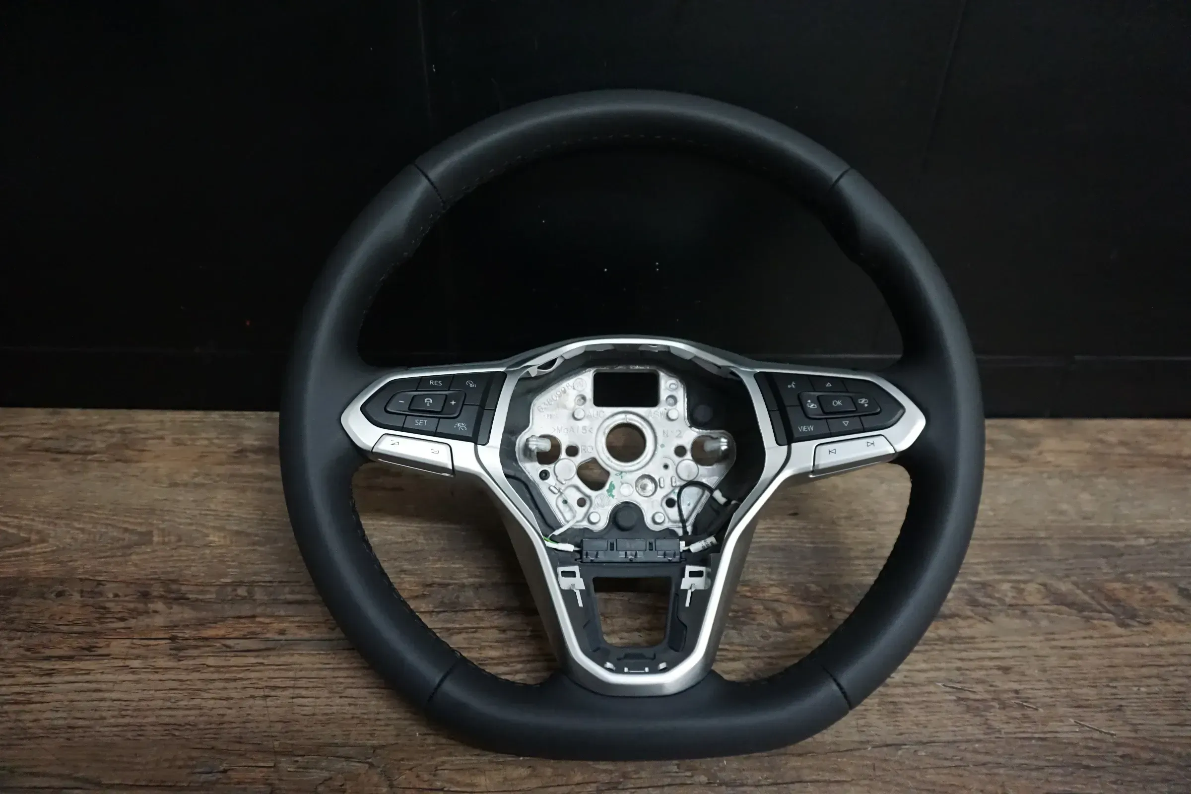 Multifunktionslenkrad Lederlenkrad DSG ACC VW Passat 3G 3G0419089AJ Golf VIII 8 - Bild 1