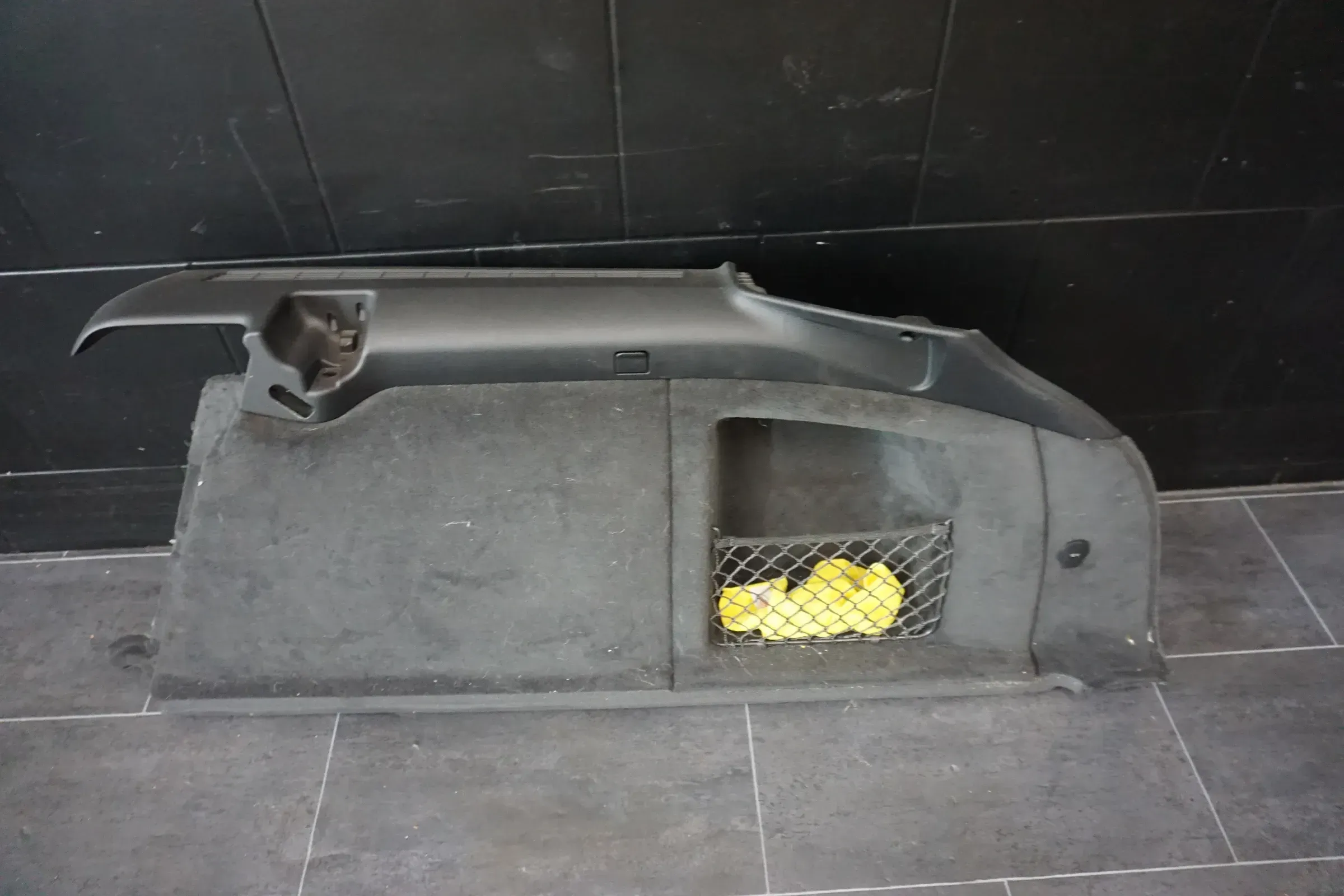 Audi A6 C6 4F 04-11 Kofferraum Verkleidung rechts Avant schwarz soul 4F9863880 - Bild 1