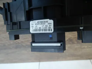 Lenkstockschalter Audi A8 4E 4E0953549 Wischer GRA Elektronikmodul Original - Bild 4