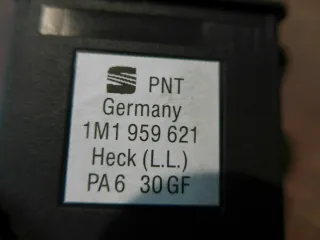 Seat Leon Heckscheibenheizungschalter Schalter Heizung 1M1959621 *TOP* - Bild 2