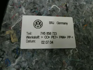 VW T5 Multivan `05 Abdeckung Verkleidung Lichtschalter 7H5858723 - Bild 4
