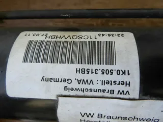 VW Golf VI 6 GTI Hinterachse Achsaufhängung Achsträger Achsschenkel 1K0500049 CR - Bild 6