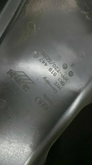 Audi A5 8T A4 8K B8 Wasserabweiser Abdeckung Wasserkasten Deckel 8k1819447 - Bild 4