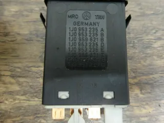 VW Bora Golf 4 Schalter Warnblinkanlage Warnblinkschalter 1J0953235A - Bild 3