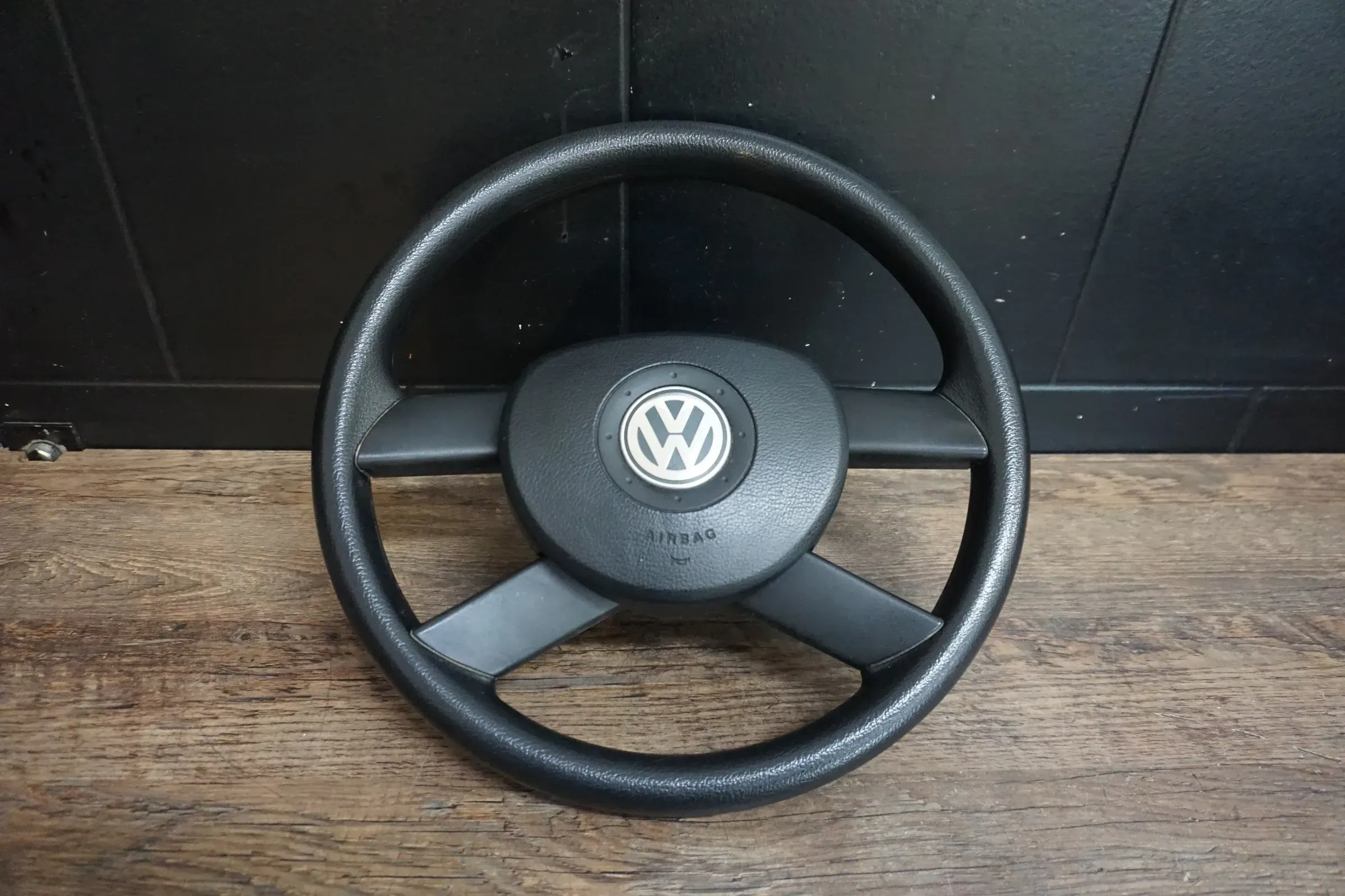 VW Fox 5Z Lenkrad Airbag 4-Speichen Sicherheitsmodul Kunststoff 5Z0419091M - Bild 1