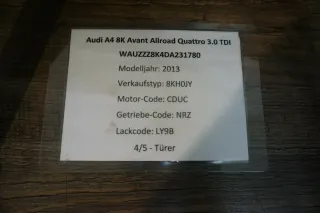 Audi A4 8K Alu Dekor Dekorleisten Interieur Zierleisten Türleisten SET - Bild 2
