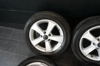 16" Alufelgen Winterreifen 205 55 VW Golf 5 6 Scirocco 6x16 ET50 1T4071496C - Bild 5