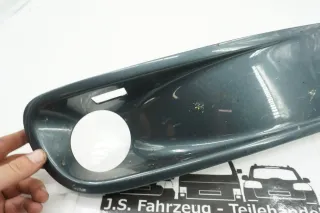 VW T5 Multivan Blende Stoßstange vorne rechts Samoarot grau LD7U 7H5807490 - Bild 3
