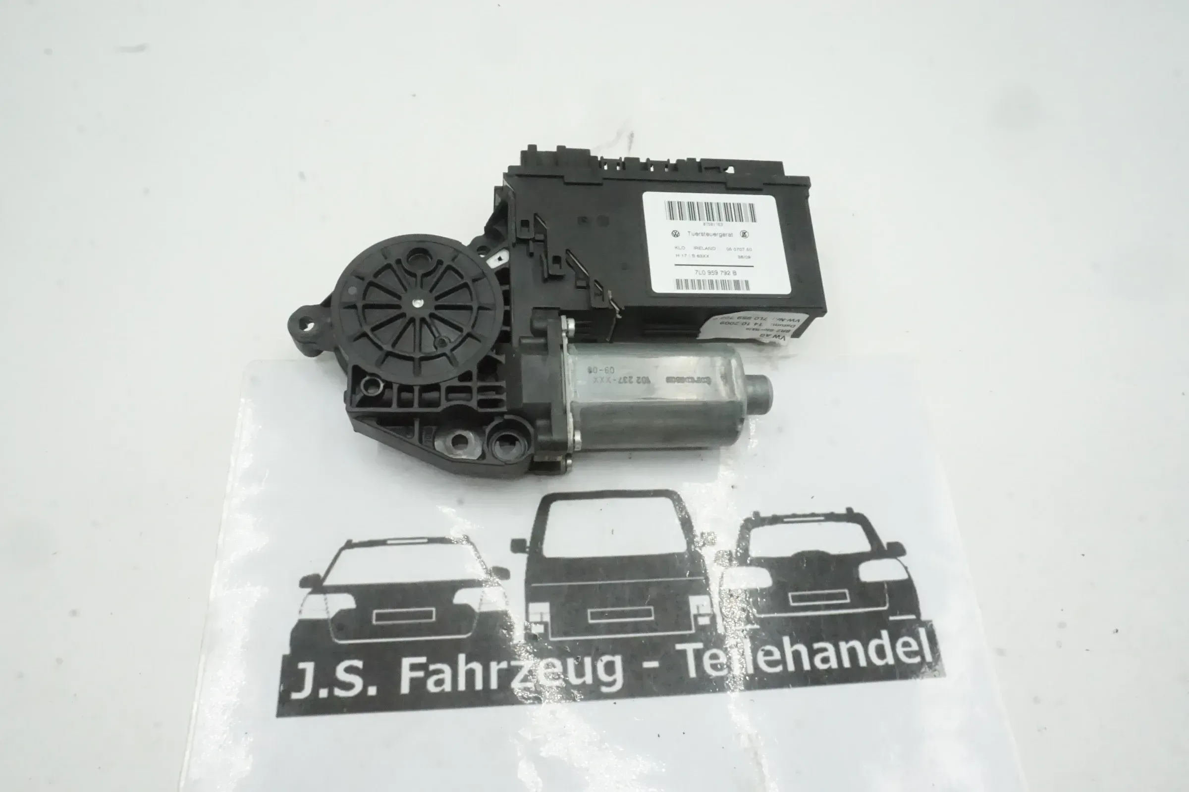 VW Touareg 7L Fensterheber Motor vorne rechts VR Steuergerät Tür 7L0959792B - Bild 1