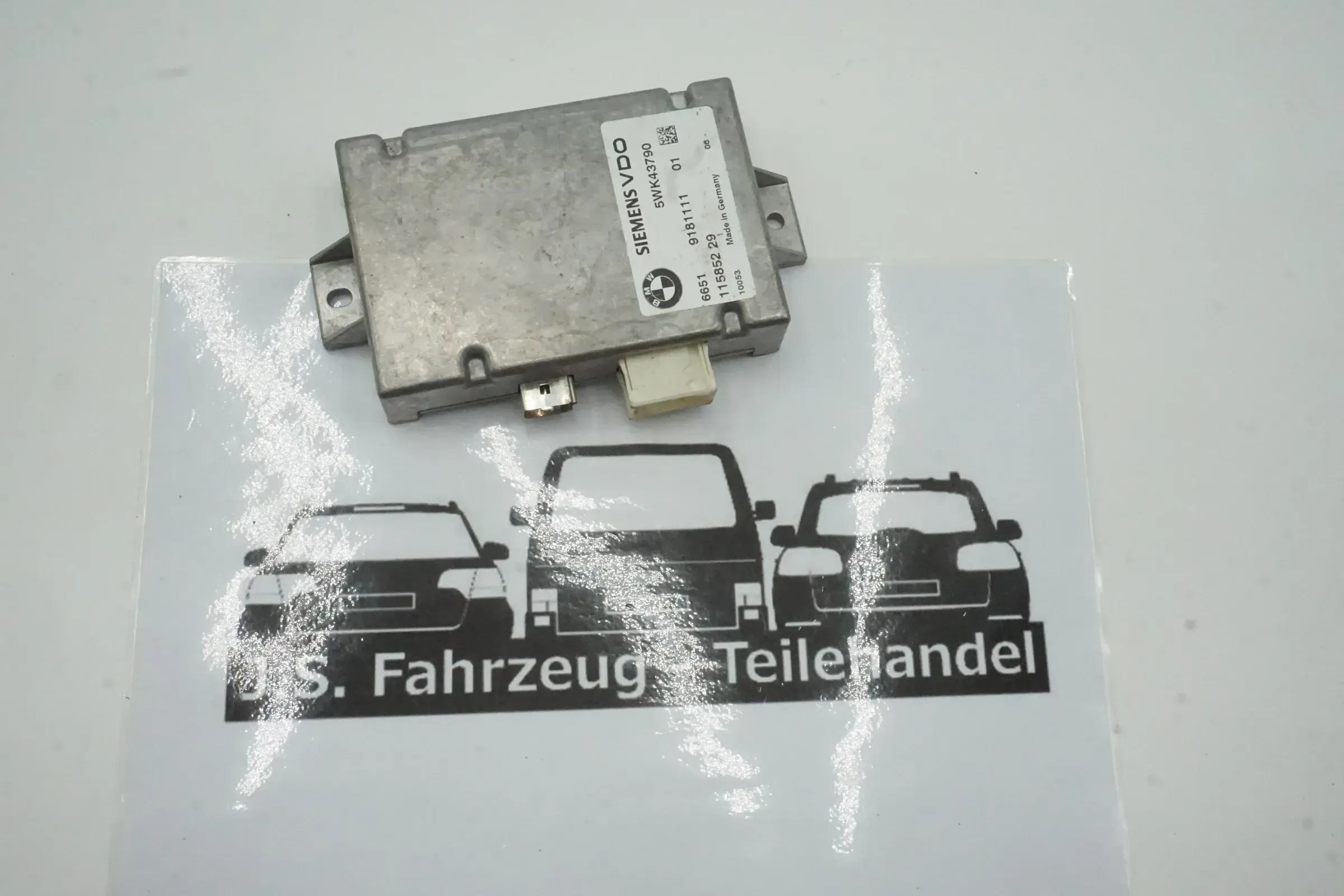 BMW 5er E60 E61 6er E63 E64 Steuergerät Spurverlassenswarnung 9181111 - Bild 1