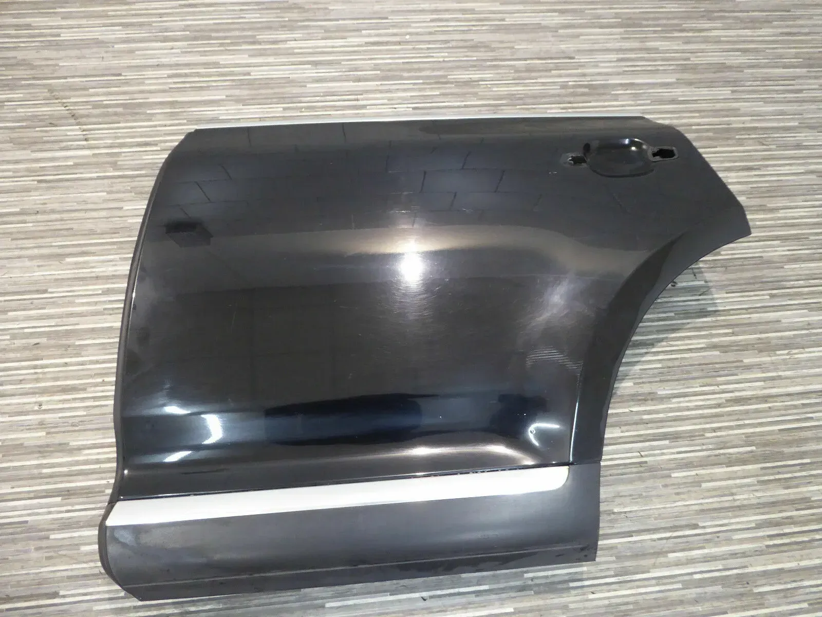 VW Touareg 7L Bj02-10 Tür hinten Links Fahrertür schwarz L041 Türblatt - Bild 1