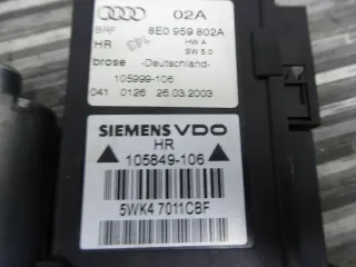 Audi A4 S4 8E B6 01-05 Fensterhebermotor hinten rechts 8E0959802A - Bild 3
