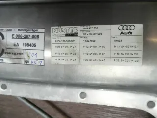 Audi TT 8N Coupe 8N8837730 Fensterheber Fensterrahmen Rahmen rechts - Bild 3