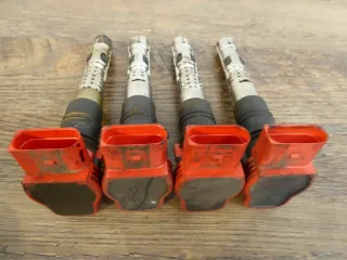 4x Audi A8 4E D3 S8 A6 4F C6 4B C5 S6 8x Zündspule 4,2 V8 Zündmodul 077905115Q - Bild 1
